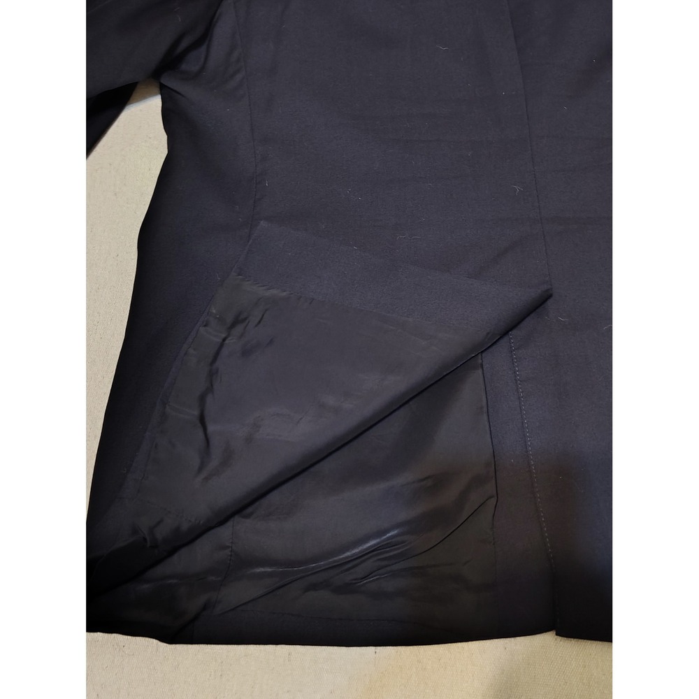 Jos. A. Bank Traveler's Collection Navy Blue 100% Wool Blazer Sport Coat 48R - Picture 8 of 8